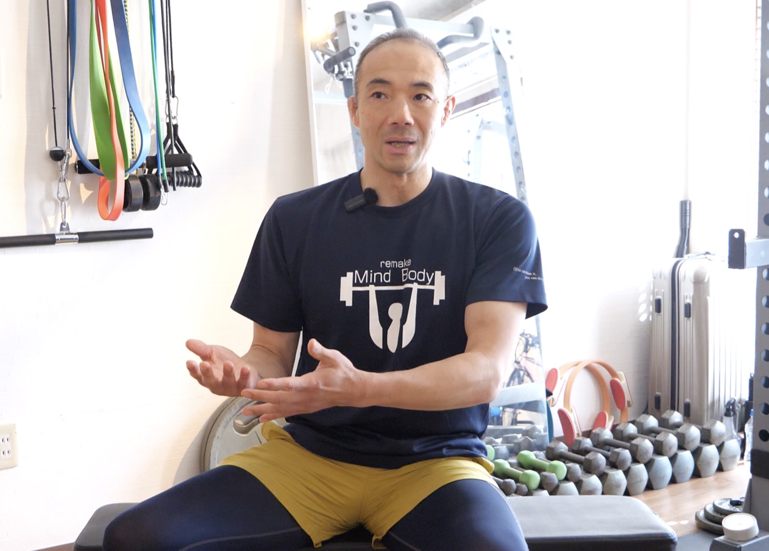 恵比寿のMind_Bodyで原点について話す鈴木謙太郎さん