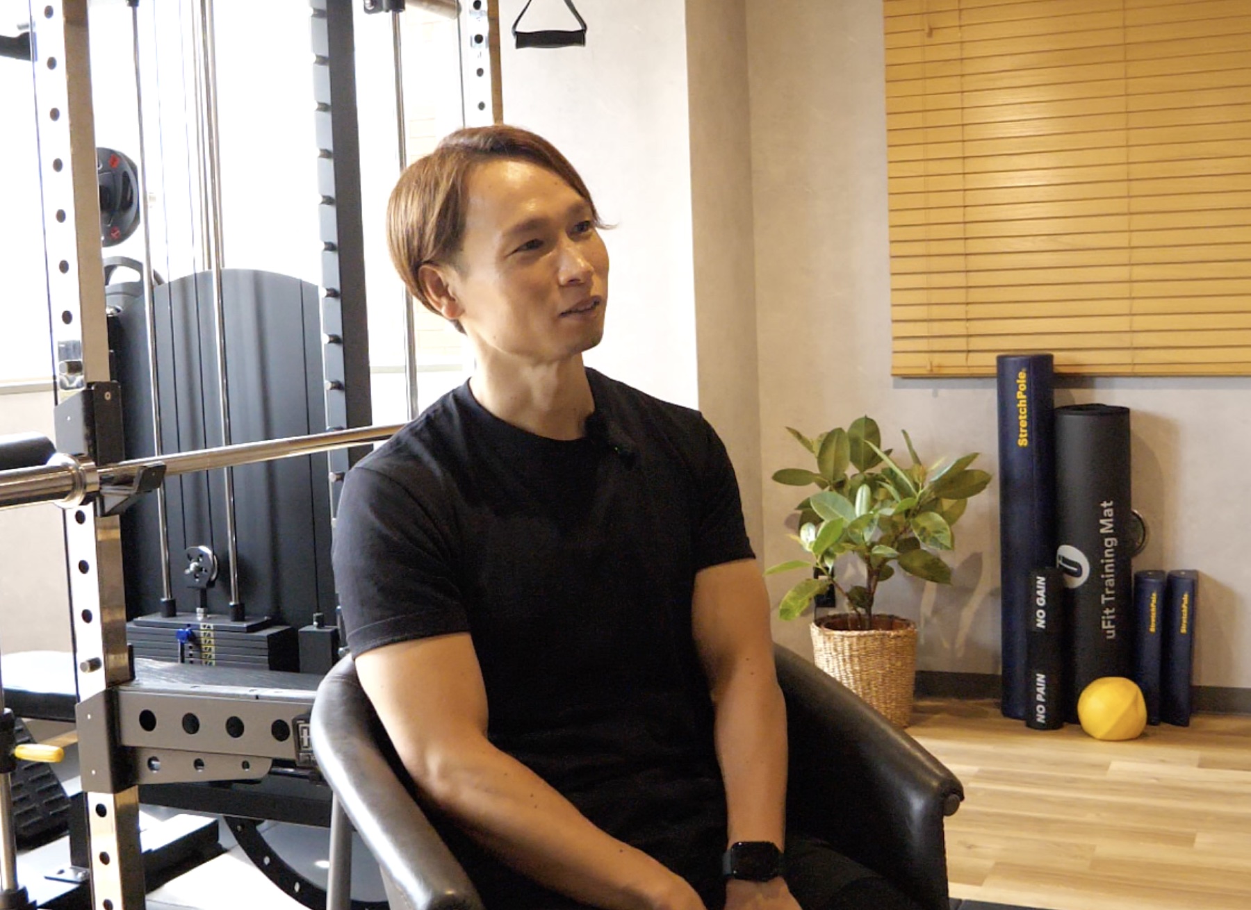 高輪台のWarp private gym代表・下里慶さん