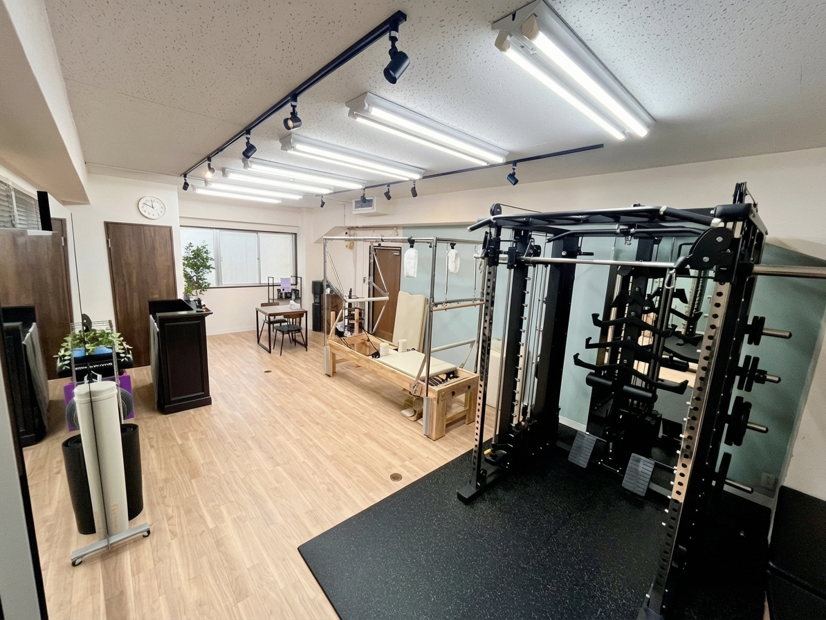 パーソナルジムアヴニール 上本町店の公式店舗ページ掲載の店内イメージ